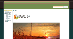 Desktop Screenshot of chamisaenergy.com